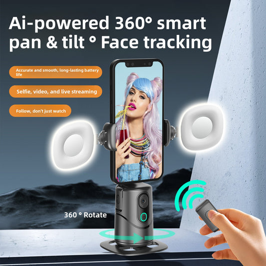 360° Phone Gimbal Stabilizer with Auto Tracking